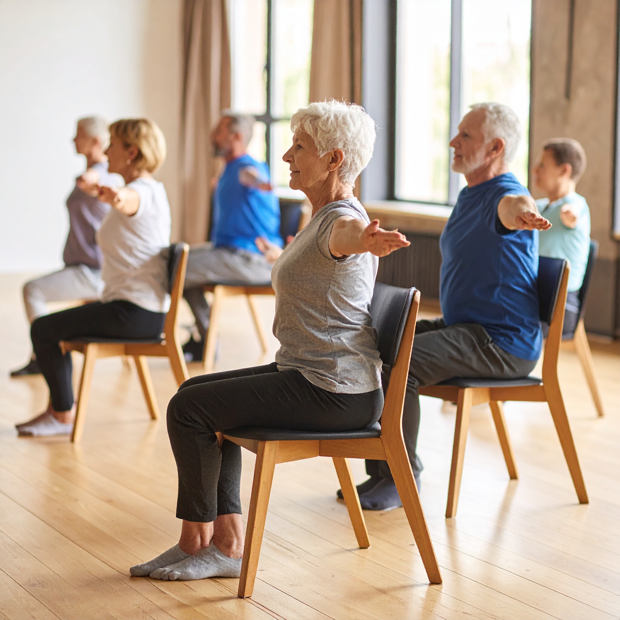 Chair Yoga: Safe and Effective Yoga Without Getting on the Floor