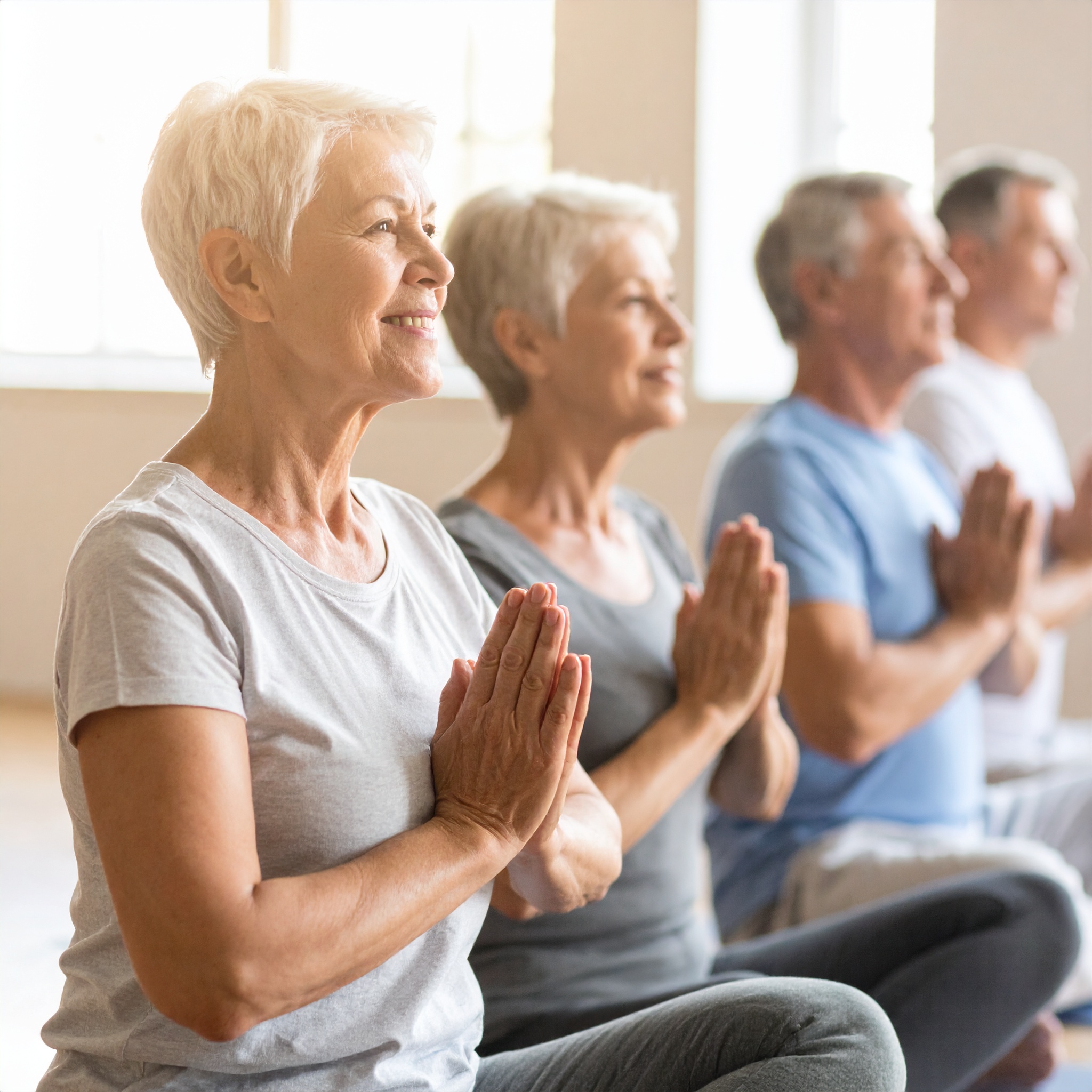 Emotional Healing Through Gentle Yoga and Affirmations for Seniors