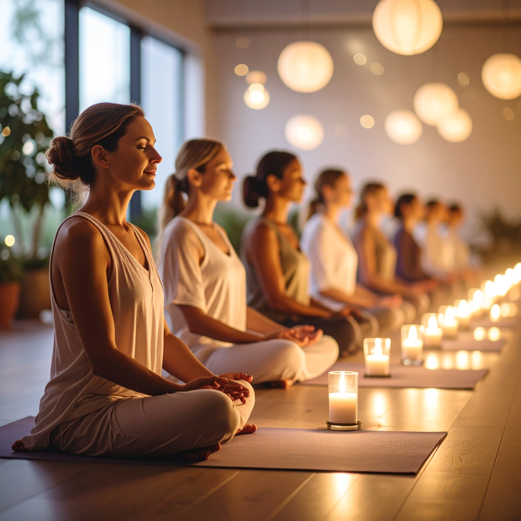 Evening Yoga for Relaxation: A Course for Women